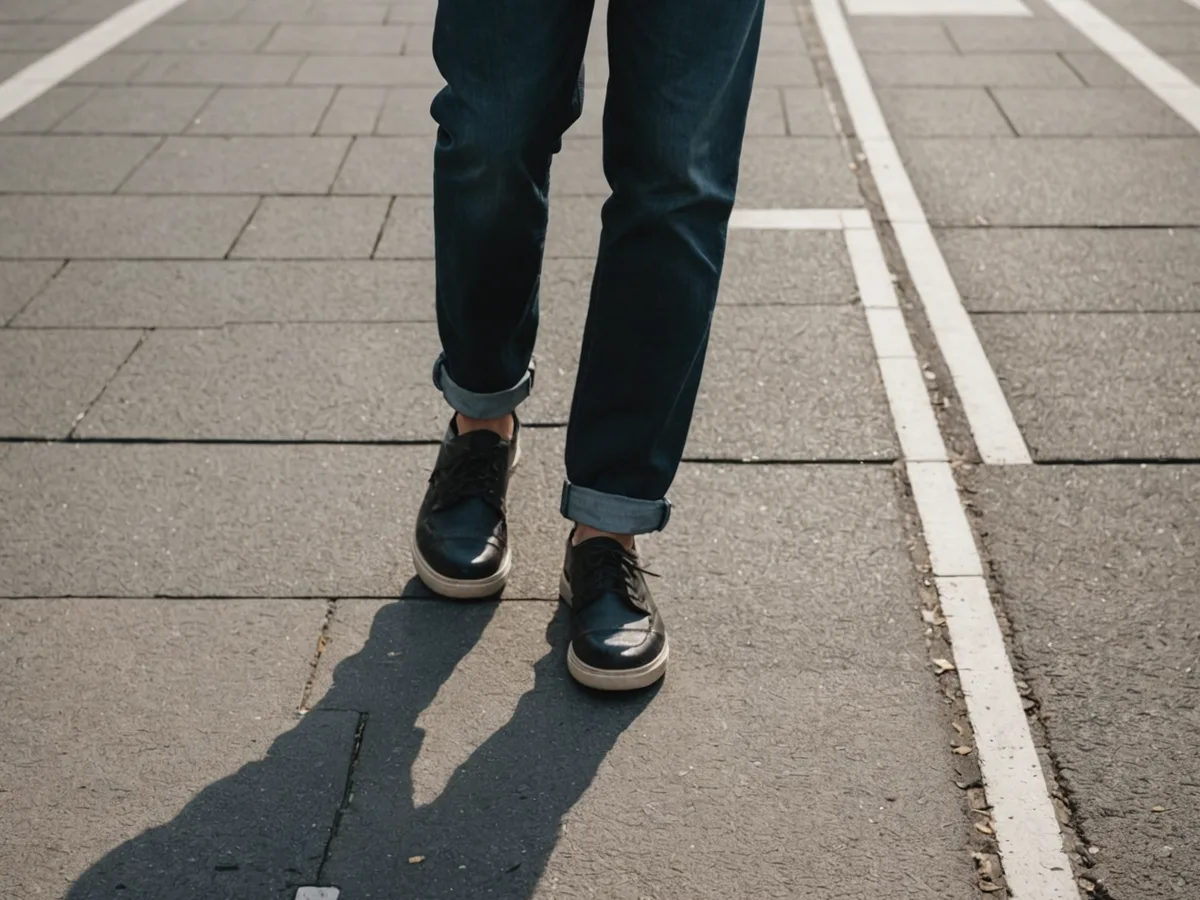 Urban Flat on foot on Tokyo street
